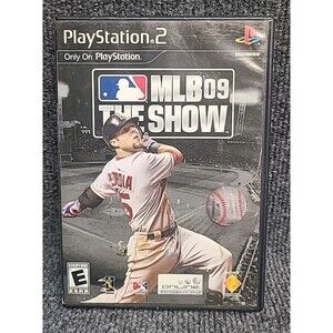 PS2 MLB 09: The Show (Sony PlayStation 2)  GAME COMPLETE w/MANUAL Tested